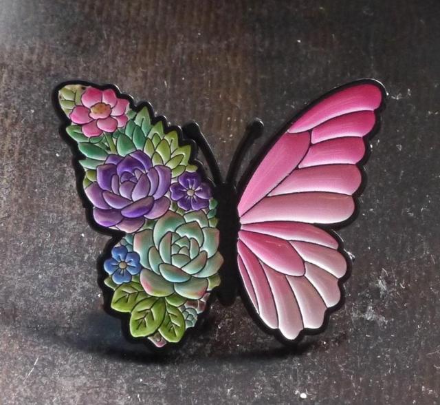 新品 カラフルな花蝶 ピンブローチ ピンバッジ ピンズ A < 女性アクセサリー/時計 新品 カラフルな花蝶 ピンブローチ ピンバッジ ピンズ A < 女性アクセサリー/時計の