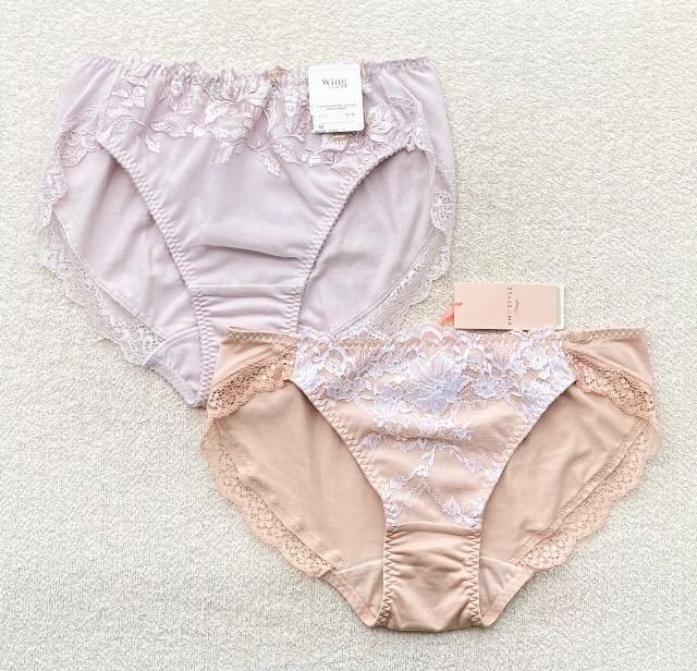 Wacoal Wing Lesiage&Triumph AMOSTYLE ショーツ Mサイズ 2枚セット < 女性ファッション Wacoal Wing Lesiage&Triumph AMOSTYLE ショーツ Mサイズ 2枚セット < 女性ファッションの