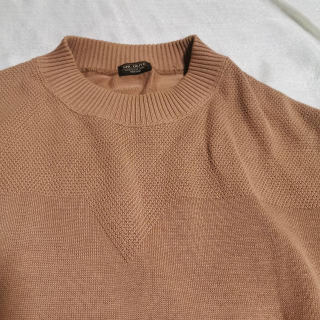 MR.OLIVE�@���b�N�l�b�N�@���[�Y�@�j�b�g�@�����b�N�X�@�Z�[�^�[�@�x�[�W���@�u���E���@�~�X�^�[�I���[�u�@���{�� �� �u�����h�� 