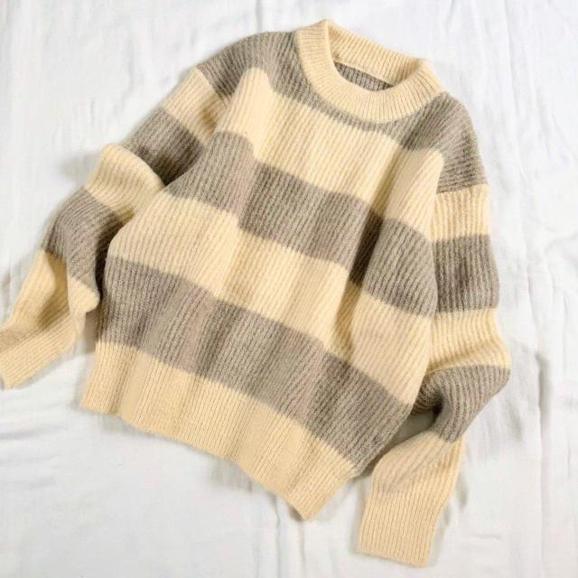 ti☆シンプルなボーダーニット < 女性ファッション ti☆シンプルなボーダーニット < 女性ファッションの