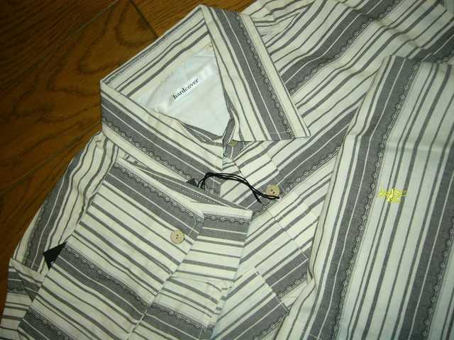 新品LHP取り扱いhardcover7分丈ボーダーシャツLBハードカバー < ブランド 新品LHP取り扱いhardcover7分丈ボーダーシャツLBハードカバー < ブランドの