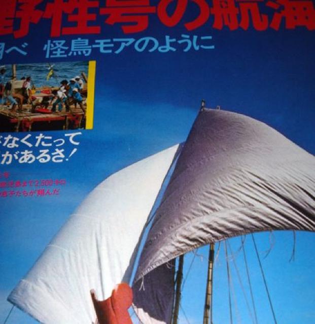 野性号の航海 翔べ怪鳥モアのように 映画 チラシ 角川春樹 < ホビー  野性号の航海 翔べ怪鳥モアのように 映画 チラシ 角川春樹 < ホビーの