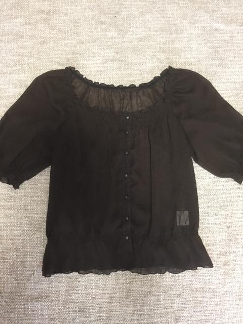 820.新品☆レストローズ☆五分袖シフォンカーディガン☆ブラウン < 女性ファッション  820.新品☆レストローズ☆五分袖シフォンカーディガン☆ブラウン  < 女性ファッションの