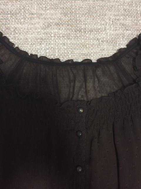 820.新品☆レストローズ☆五分袖シフォンカーディガン☆ブラウン < 女性ファッション  820.新品☆レストローズ☆五分袖シフォンカーディガン☆ブラウン < 女性ファッションの