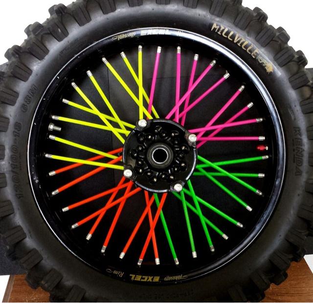 スポークラップ グリーン(スポークスキン、スポークカバー) < 自動車/バイク スポークラップ グリーン(スポークスキン、スポークカバー) < 自動車/バイク