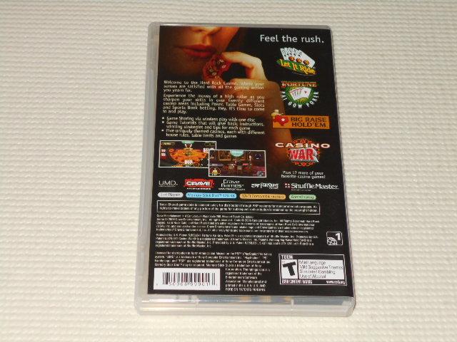 PSP★Hard Rock CASINO 海外版(国内本体動作可能) < ゲーム本体/ソフト  PSP★Hard Rock CASINO 海外版(国内本体動作可能) < ゲーム本体/ソフトの