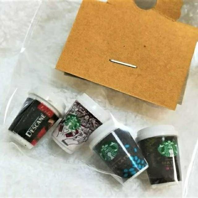 ミニチュア★スターバックス★コーヒー&カフェラテ4種セット★ < おもちゃ  ミニチュア★スターバックス★コーヒー&カフェラテ4種セット★  < おもちゃの