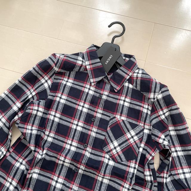 新品 INGNI チェックシャツ 長袖 < ブランド  新品 INGNI チェックシャツ 長袖 < ブランドの