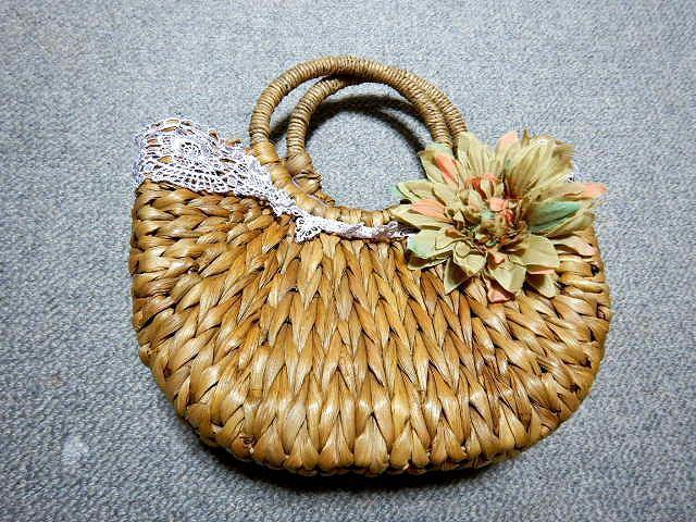 ◆ハンドバッグ ストロー 中古品 < 女性ファッション  ◆ハンドバッグ ストロー 中古品  < 女性ファッションの