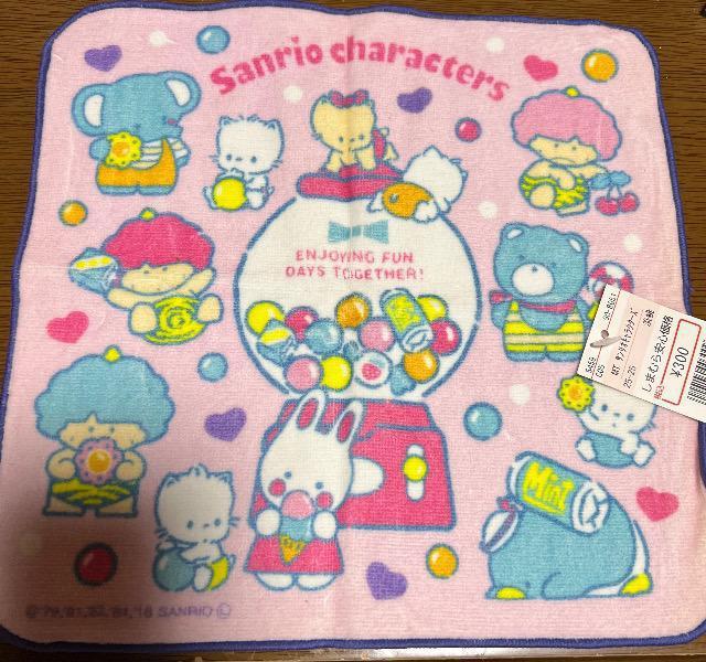 サンリオキャラクター タオルハンカチ 未使用 < 女性ファッション  サンリオキャラクター タオルハンカチ 未使用  < 女性ファッションの