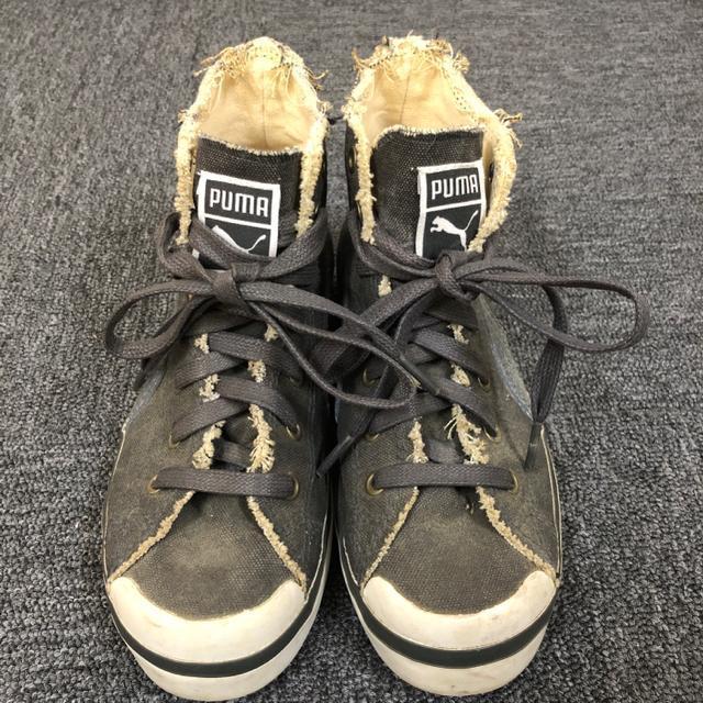 即決 PUMA プーマ ハイカット スニーカー 22.5cm < ブランド  即決 PUMA プーマ ハイカット スニーカー 22.5cm < ブランドの