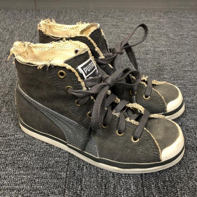 即決 PUMA プーマ ハイカット スニーカー 22.5cm < ブランド  即決 PUMA プーマ ハイカット スニーカー 22.5cm < ブランドの