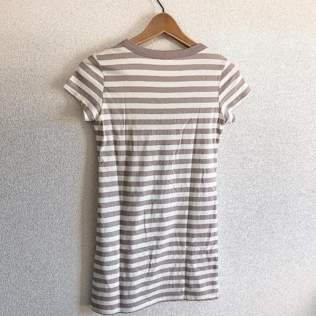 ◆EGOIST/エゴイスト◆新品!!定番ボーダーTシャツ★チュニックミニワンピ丈♪ギャル < ブランド ◆EGOIST/エゴイスト◆新品!!定番ボーダーTシャツ★チュニックミニワンピ丈♪ギャル < ブランドの