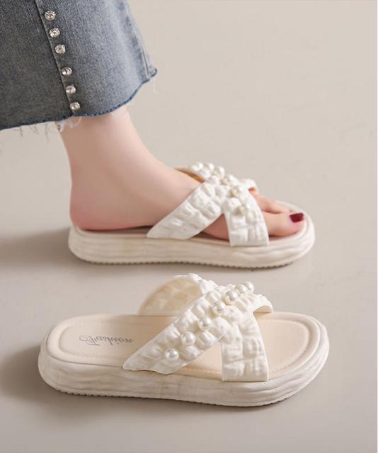 送料無料 新品 クロスベルト厚底サンダルスリッパサンダル < 女性ファッション  送料無料 新品 クロスベルト厚底サンダルスリッパサンダル < 女性ファッションの