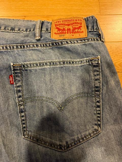 LEVI’S リーバイス 559リラックスデニム 超超大きい sizeW42 < ブランド LEVI’S リーバイス 559リラックスデニム 超超大きい sizeW42 < ブランドの