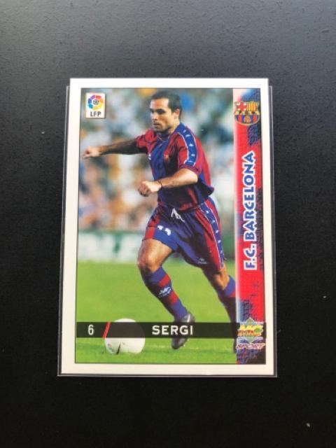 1998MUNDI CROMO/NO-6・FCバルセロナ・セルジ・バルファン < トレーディングカード  1998MUNDI CROMO/NO-6・FCバルセロナ・セルジ・バルファン < トレーディングカードの