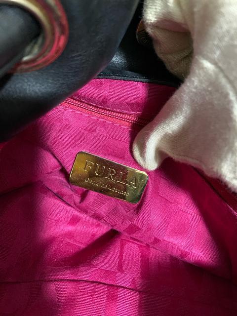 【美品】FURLA フルラ カルメン パテントレザー ハンドバッグ トート < ブランド  【美品】FURLA フルラ カルメン パテントレザー ハンドバッグ トート < ブランドの