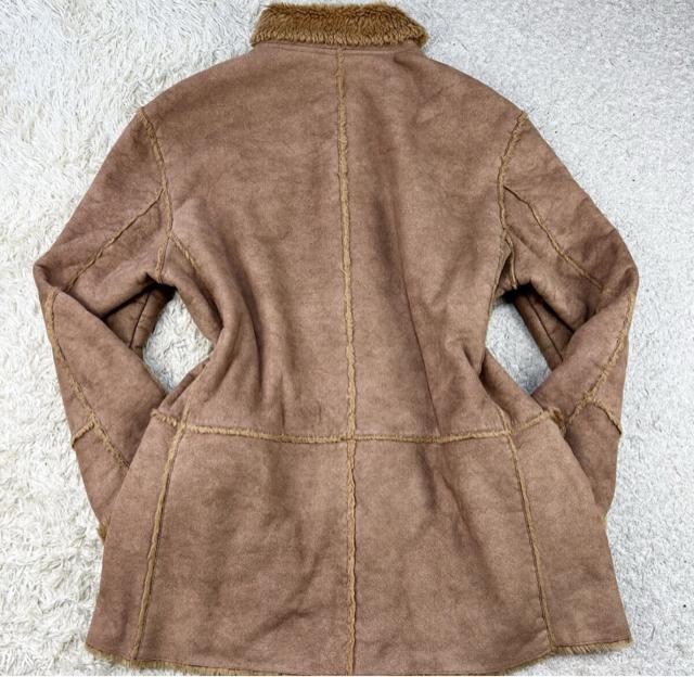 極美品!!! カルバンクライン【至高の肌触り】Calvin Klein ムートンコート XL ボア ファー 毛皮 ロング丈◎ 極暖 < 男性ファッション  極美品!!! カルバンクライン【至高の肌触り】Calvin Klein ムートンコート XL ボア ファー 毛皮 ロング丈◎ 極暖 < 男性ファッションの