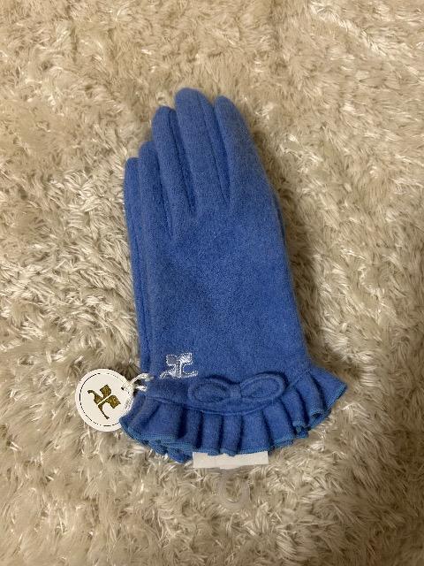 新品タグ付きcourreges★柔らか刺繍リボン付きグローブ < ブランド 新品タグ付きcourreges★柔らか刺繍リボン付きグローブ < ブランドの