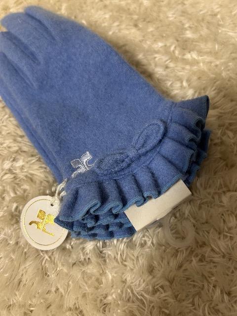 新品タグ付きcourreges★柔らか刺繍リボン付きグローブ < ブランド 新品タグ付きcourreges★柔らか刺繍リボン付きグローブ < ブランドの