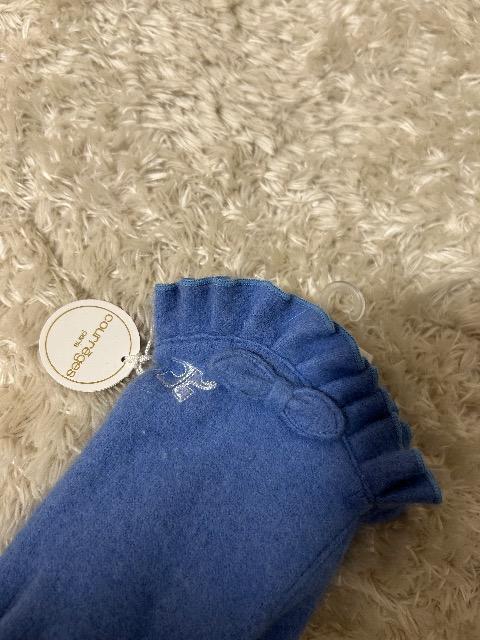 新品タグ付きcourreges★柔らか刺繍リボン付きグローブ < ブランド 新品タグ付きcourreges★柔らか刺繍リボン付きグローブ < ブランドの