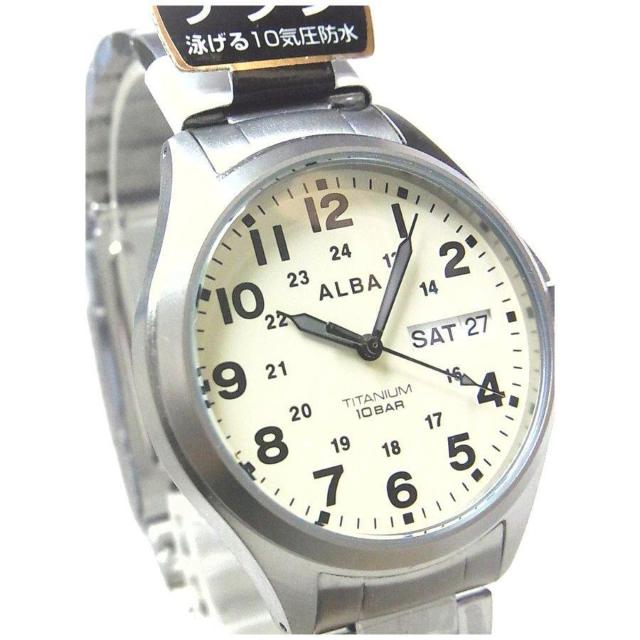 SEIKO ALBA �a�m �N�H�[�c AQPJ401 �艿��11,000-(�ō�)�@�V�i �� �j���A�N�Z�T���[/���v�� 