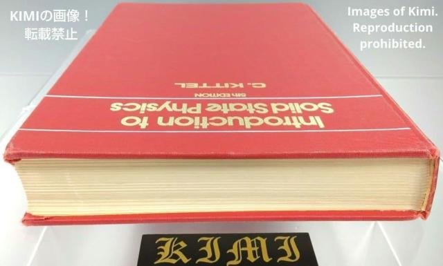 Introduction to Solid State Physics Book 1976 5th EDITION C.KITTE < 本/雑誌 Introduction to Solid State Physics Book 1976 5th EDITION C.KITTE < 本/雑誌の