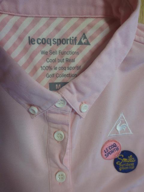 le coq sportif GOLF ルコック ポリエステル 半袖 シャツ M 潟fサント < レジャー/スポーツ le coq sportif GOLF ルコック ポリエステル 半袖 シャツ M 潟fサント < レジャー/スポーツの