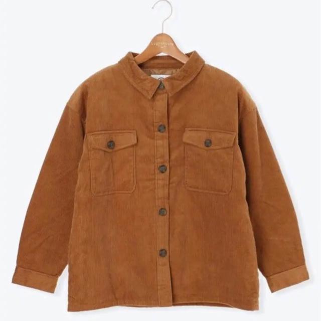 新品 タグ付き Lugnoncure コーデュロイ ジャケット ブラウン < 女性ファッション  新品 タグ付き Lugnoncure コーデュロイ ジャケット ブラウン < 女性ファッションの