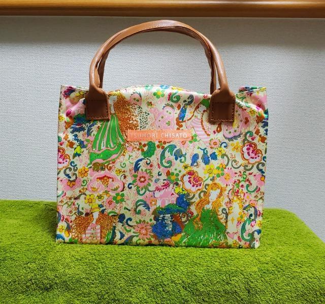 ツモリチサト TSUMORI CHISATO 「ツモリチサト」特製サテントートバッグ spring 2009年2月号特別付録 < ブランド  ツモリチサト TSUMORI CHISATO 「ツモリチサト」特製サテントートバッグ spring 2009年2月号特別付録  < ブランドの