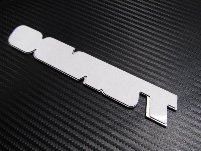 ●TURBOターボ アルミ削出し仕様 凹凸仕上 SILVER&BLACK エンブレム 新品未開封品! < 自動車/バイク ●TURBOターボ アルミ削出し仕様 凹凸仕上 SILVER&BLACK エンブレム 新品未開封品! < 自動車/バイク