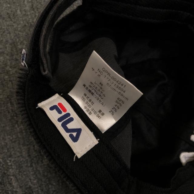 ���� FILA �t�B�� �R�[�f�����C �L���b�v �X�q �u���b�N �� �u�����h�� 