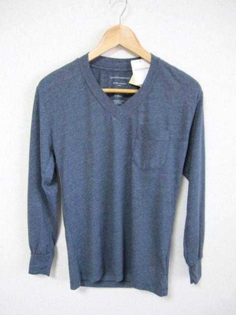 □ユナイテッドアローズ Vネック ロンク ゛Tシャツ/メンズ・XS☆新品 < ブランド □ユナイテッドアローズ Vネック ロンク ゛Tシャツ/メンズ・XS☆新品 < ブランドの