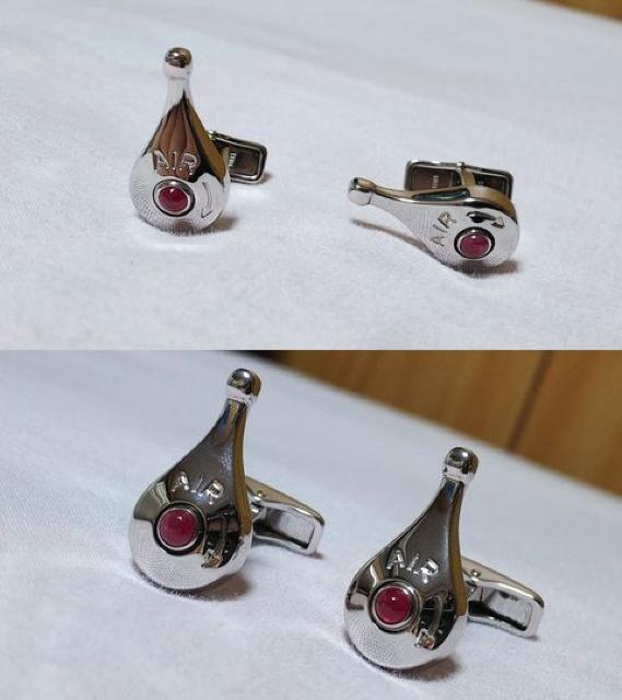 正規 アルフレッドダンヒル レッド×シルバー925 オーバルAIRバルブカフス  可動ボタン < ブランド  正規 アルフレッドダンヒル レッド×シルバー925 オーバルAIRバルブカフス  可動ボタン < ブランドの