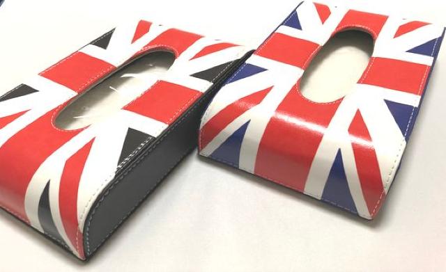 汎用ユニオンジャック柄ティッシュボックス ケース  < 自動車/バイク 汎用ユニオンジャック柄ティッシュボックス ケース  < 自動車/バイク