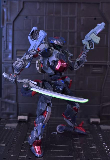 改造品 セガプライズ品 ボーダーブレイクエアバースト セイバーU型 強襲兵装 < ホビー  改造品 セガプライズ品 ボーダーブレイクエアバースト セイバーU型 強襲兵装 < ホビーの