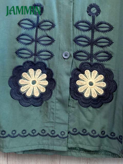 アジアン刺繍入りブラウス★エスニック★アジアン★刺繍ブラウス < 女性ファッション  アジアン刺繍入りブラウス★エスニック★アジアン★刺繍ブラウス < 女性ファッションの