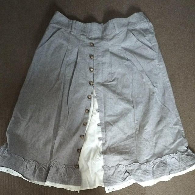 Breezy note Lサイズ ナチュラル ベージュ 丈69cm 美品 < 女性ファッション  Breezy note Lサイズ ナチュラル ベージュ 丈69cm 美品  < 女性ファッションの