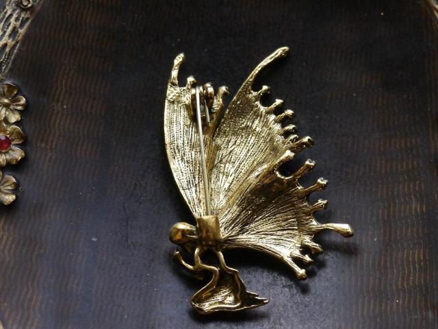 新品アンティーク調ゴシック妖精フェアリーブローチ  < 女性アクセサリー/時計  新品アンティーク調ゴシック妖精フェアリーブローチ  < 女性アクセサリー/時計の