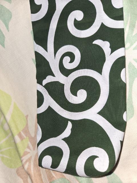 ★新品緑×白唐草模様大柄リコーダー入れ巾着袋 < キッズ/ベビー  ★新品緑×白唐草模様大柄リコーダー入れ巾着袋 < キッズ/ベビーの