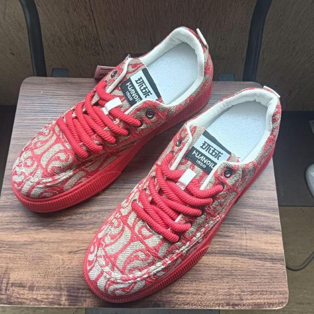 新品 27cm 27.5cm メンズ スニーカー レッド シューズ 靴 44 < 男性ファッション  新品 27cm 27.5cm メンズ スニーカー レッド シューズ 靴 44  < 男性ファッションの