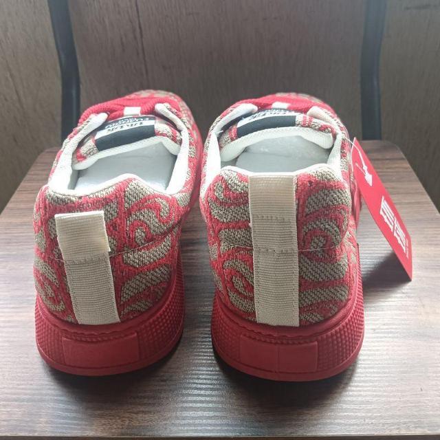 新品 27cm 27.5cm メンズ スニーカー レッド シューズ 靴 44 < 男性ファッション  新品 27cm 27.5cm メンズ スニーカー レッド シューズ 靴 44 < 男性ファッションの