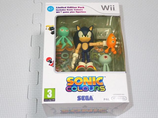 WiiSONIC COLORS CO EU LIMITED EDITION PACK   Q[{/\tg 