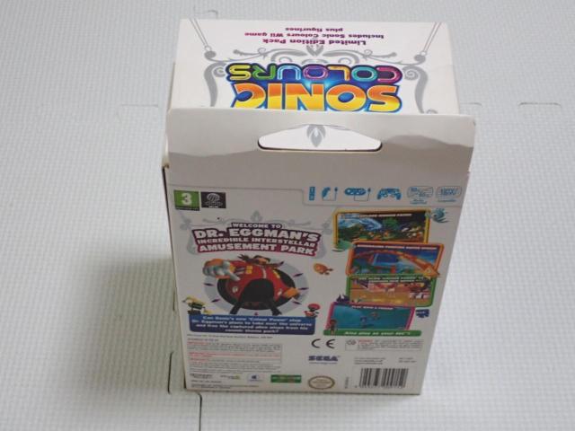 WiiSONIC COLORS CO EU LIMITED EDITION PACK  Q[{/\tg 