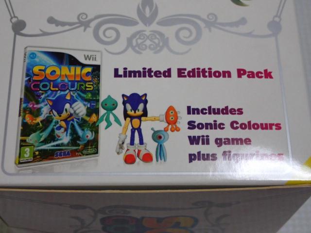 WiiSONIC COLORS CO EU LIMITED EDITION PACK  Q[{/\tg 