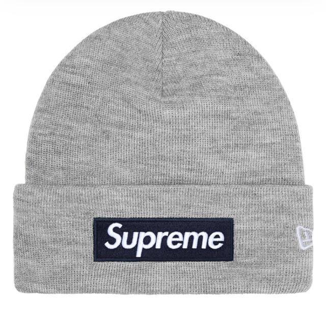 25FW Supreme x New Era Box Logo Beanie "Heather Grey" < ブランド 25FW Supreme x New Era Box Logo Beanie "Heather Grey" < ブランドの