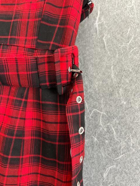 赤 黒 レッド ブラック チェック ジャンスカ ジャンパースカート < 女性ファッション 赤 黒 レッド ブラック チェック ジャンスカ ジャンパースカート < 女性ファッションの