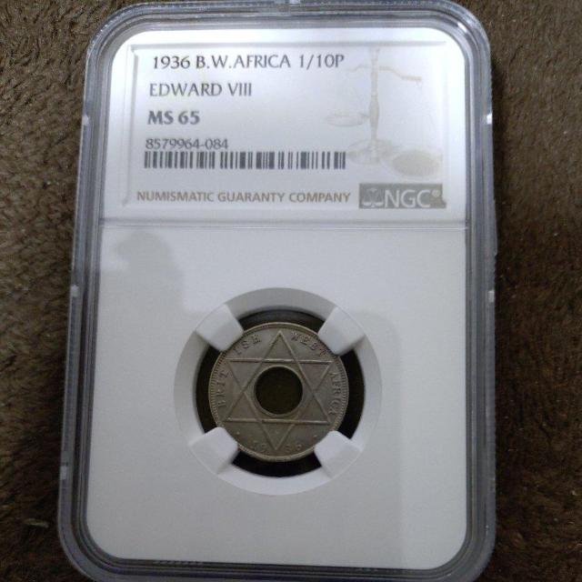 【稀少品】1936年 英領西アフリカ1/10ペニー エドワード8世硬貨 < ホビー 【稀少品】1936年 英領西アフリカ1/10ペニー エドワード8世硬貨 < ホビーの