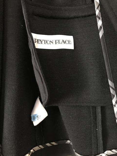 PEYTON PLACE ジャケット ウール 黒 < ブランド PEYTON PLACE ジャケット ウール 黒 < ブランドの