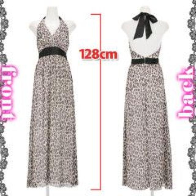 キャバ.お水.ゴージャス.Sexy♪ヒョウ柄 ロングドレス ピンク < 女性ファッション  キャバ.お水.ゴージャス.Sexy♪ヒョウ柄 ロングドレス ピンク < 女性ファッションの